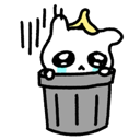 132_doodletrash Discord sticker | Rabbit Hole