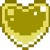 7245yellowspinningpixelheart