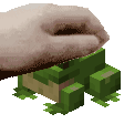 Minecraft_animated_frog Discord emoji
