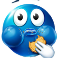 blue_emoji_eat Discord emoji