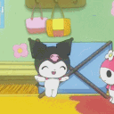 kuromi_yippi Discord emoji