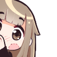 girla_peek_blush_cute9 Discord sticker - ƤŞ¥ĆĦ'Ş ĆØŽ¥ ŇØØҜ
