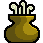 A golden pot with white wisps of steam rising from the top.