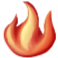 Flame icon with a vibrant red and yellow gradient.