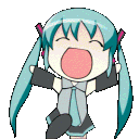 miku_yay Discord emoji