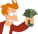take_my_money50 Discord sticker from Station Square