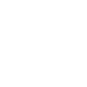 A white pixelated number three centered on a solid black square background.