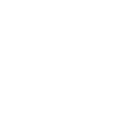 A white pixelated number four centered on a solid black square background.
