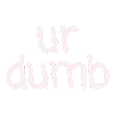 word_urdumb Discord sticker from azrael's harem 18+