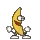 DancingBanana animated GIF emoji from ThetaGang Options Selling Shrine
