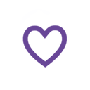 f_purpleheart custom emote from luuxr's corner 🌸🍰 | social・gaming・art・gfx・roblox