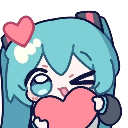 miku_love Discord Emoji - Levft