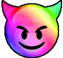 aftr_rainbowdevil Discord sticker from 𝒯𝐻𝐸 𝑀𝒪𝐵
