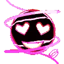 aftr_neonhearteye Discord sticker | 𝒯𝐻𝐸 𝑀𝒪𝐵