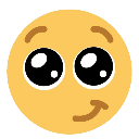 2_smirk custom emote from ノtype · chat · vc · giveaways · social · chill