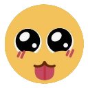 2_cutesy custom emote from ノtype · chat · vc · giveaways · social · chill