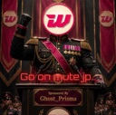 A figure in a military uniform stands at a podium with a glowing logo for a head, raising one fist in a dramatic gesture.