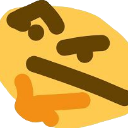thinking Discord Emoji from MikuVerse | A Free Chat Community