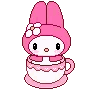 sanriomelodyspin_mini animated Discord emote | ₍ᐢᐢ₎      ✿  ੭   mιnι  cαƒe  ♡⃘ ⊹