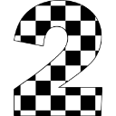checkeredtwo Discord sticker | offqtz