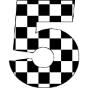 checkeredfive custom emote - offqtz