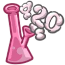 Pink_420_Bong