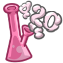 Pink_420_Bong custom emote - 𝒯𝐻𝐸 𝑀𝒪𝐵