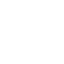 A stylized white skull silhouette centered on a solid black background.