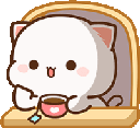 peachtea animated Discord emote - ✧•Tóxicas Noobs•✧