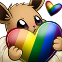 EeveePride Discord emoji