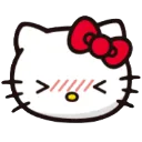 D_4hellokitty_blush custom emote | Lumina.