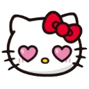 D_4hellokitty_hearteyes Discord sticker from Lumina.