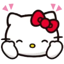 D_4hellokitty_wave Discord Emoji - Lumina.