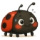 ladybuggin Discord sticker | ノtype · chat · vc · giveaways · social · chill