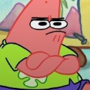 patrick_sad custom emote | Strangers #3slidex