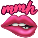 mmhh_lips Discord sticker from Practicing Fuck carl