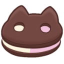 cookiecat custom emote from Rebel Cozy Corner