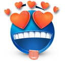 blue_love custom emote | /exodus
