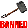 banned animated Discord emote | 🌴 ✨   U T O P I A   ✨ 🌴