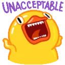 unacceptable