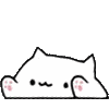 Q_emote_cat_taptap animated Discord emote from Lumina.