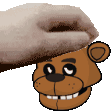 Freddo animated emote from Five Nights At Discord