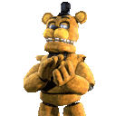 Freddo_Aplaudo animated Discord emote - Five Nights At Discord