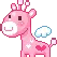 cute_giraffe animated GIF emoji - Rebel Cozy Corner