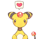 ampharous_heart Discord sticker from Pokémon Champions