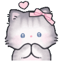 kitti4 animated emote from ｡　/fluffybunnies 　.