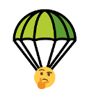 parachute Discord sticker | ARC Mercenaries