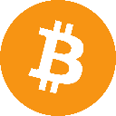 A white stylized letter B with two vertical lines through it, centered inside a solid orange circle.