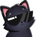Catwithsunglasses Discord Emoji from °❀⋆.ೃ࿔*:Cool Cats･°❀⋆.ೃ࿔*:･