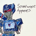 A blue robot character giving a thumbs up gesture.